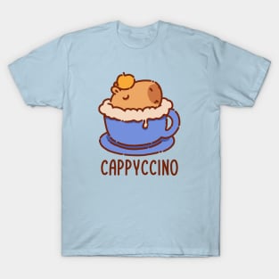 Capybara in a cup, cappyccino T-Shirt